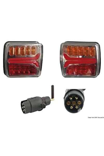 OSCULATI Kit Lumini LED Independente Fara Fir cu Baterii Reincarcabile Integrate