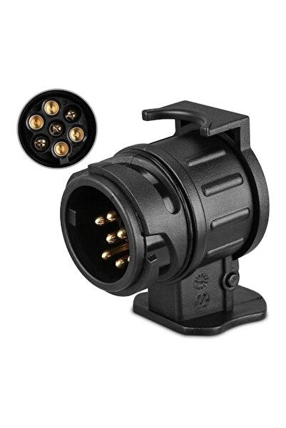Yefound Adaptor priză universal, Yefound®, 13 la 7 pini pentru remorcă, 12V, ...