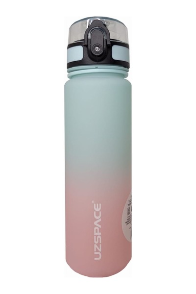 tüftürük Uzspace Tritan Water Bottle 500 ml Vgn3026 Mint-Pink