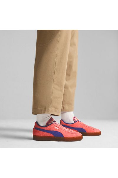Puma Mens Suede Supertifo Sneakers - Pink
