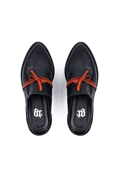 Gökhan Talay signature K-Kiremit Kurdela Deri Terlik