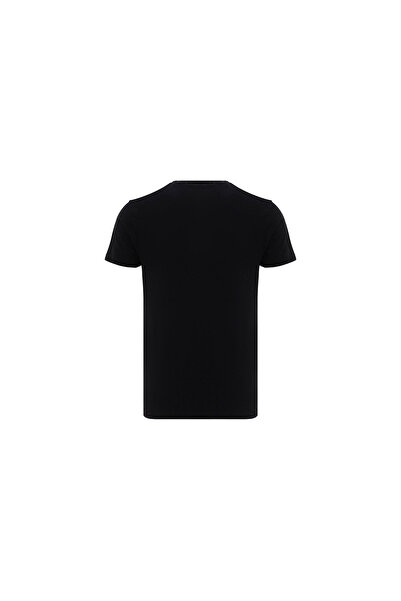 ROUTEFIELD Thane Men's Black T-Shirt Men's T-Shirt Rfthane25