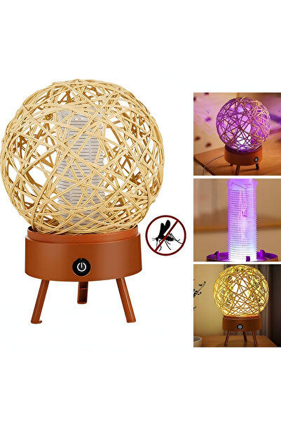 Butoarka Lampa UV Anti Insecte, Consum Redus, Silentioasa, Radiatie 360°, Anti Tantari, Muste, Musculite