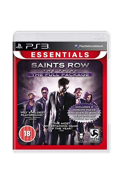 THQ Saints Row The Third: The Full Package, THQ, For PlayStation 3, Multicolor