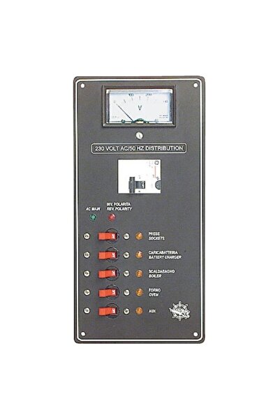 OSCULATI Panou de Control AC 220V cu Intrerupatoare Automate Resetebile Airpax