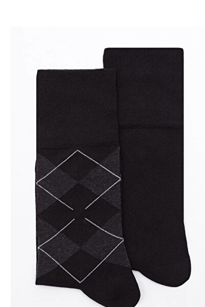 HRN Textile 6-пакет мъжки памучни дълги чорапи с тартан – устойчиви на пот и миризма