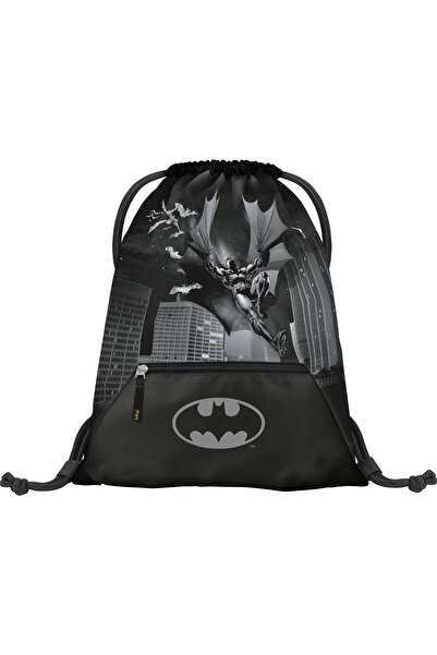 Baagl Rucsac de sală cu buzunar cu fermoar Batman Dark City