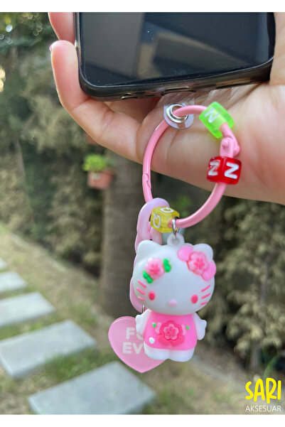 Guesche Bütün Telefonlarla Uyumlu Renkli Emojili Çanta ve Telefon Kılıf Charmı