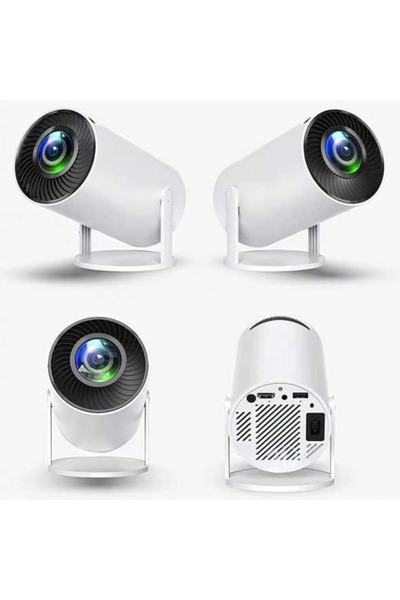 Smartio Romania Videoproiector Smart Rezolutie Full HD, Android 11, compatibil si cu IOS