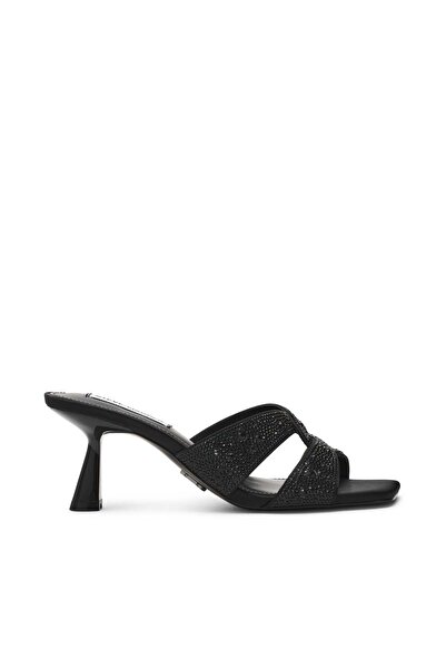 Steve Madden Womens Instep Black Heels