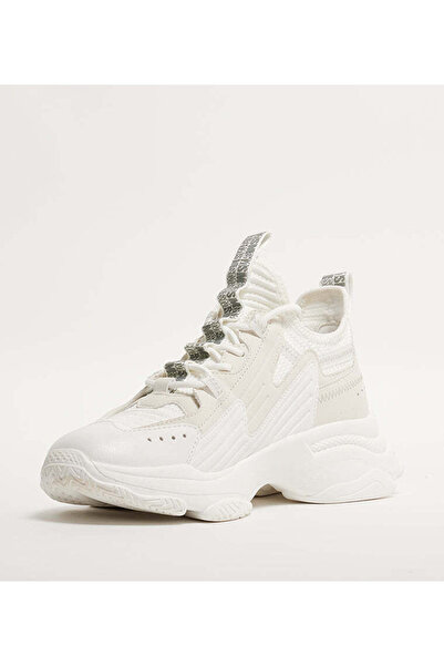 Steve Madden Womens Matchbox White/White Women'S Sneakers