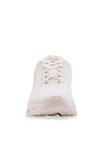 Steve Madden Womens Hurdle 1 White Off White Women'S Sneakers