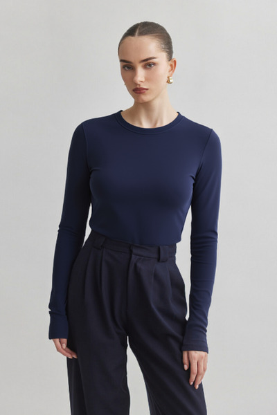 oshebu Базова майка з довгим рукавом