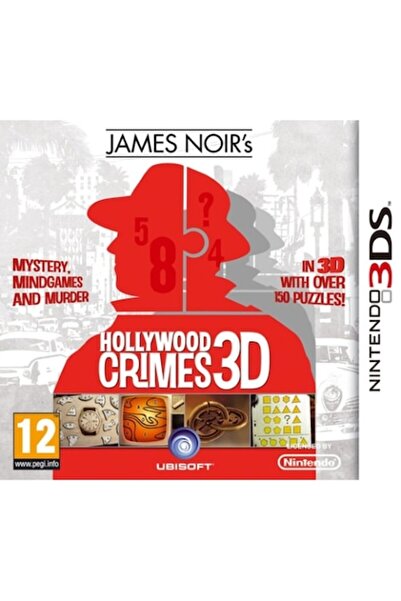 OEM James Noir Hollywood Crimes Game for N3DS