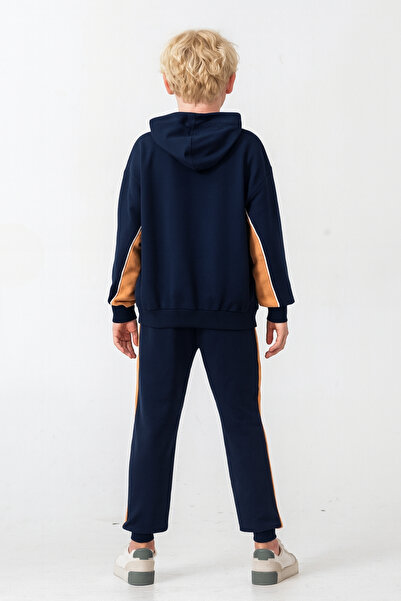 AHENGİM Σετ αθλητική φόρμα για αγόρια Soul Fater με στάμπα στο κάτω μέρος Ak7882