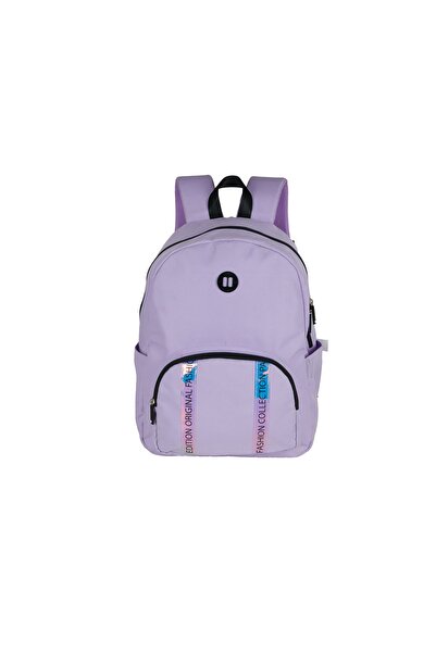 Pause BACKPACK 17" W/ PENCIL CASE Purple