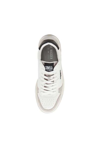 Steve Madden Mens Finnegan White/Sand Men'S Sneakers