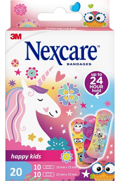 3M Nexcare Happy Kids Magic Plasters – 20 Strips