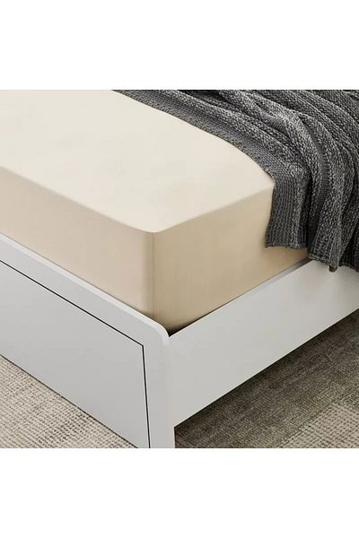 Home Box Essential Cotton Queen Fitted Sheet - 150x200+36 cm