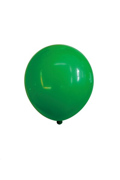 SDX Market Set de 100 de baloane din latex, Verde închis, 25 cm