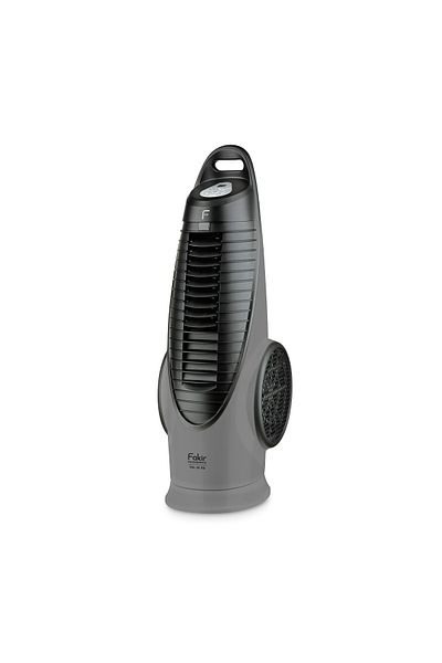 Fakir Hausgeräte Ανεμιστήρας πύργου Fakir TVL 90 BS, 3+1 ταχύτητες, 90W, Τηλεχειριστήριο, Θερμόμετρο, Ψηφιακή οθόνη, Χρονοδιακόπτης
