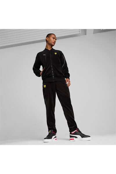 Puma Mens Scuderia Ferrari Race MT7+ Jacket - Black