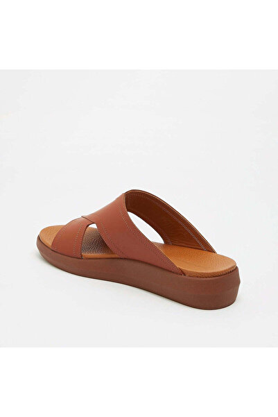 Steve Madden Mens 20153 Cognac Arabic Sandals