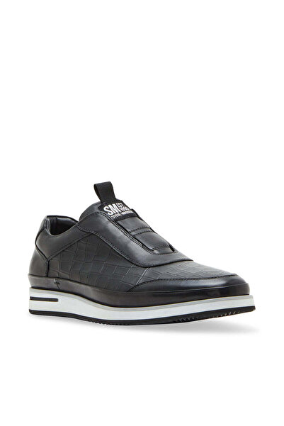 Steve Madden Mens Stealth Black Formal Shoes