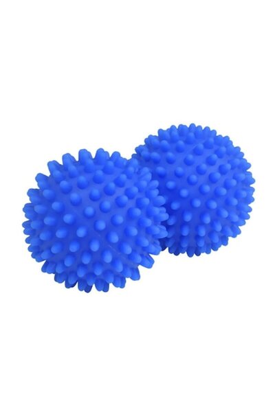OEM Set 2 Balls for Washing Machine and Dryer, Reusable, PVC, 6.5 Cm, Blue