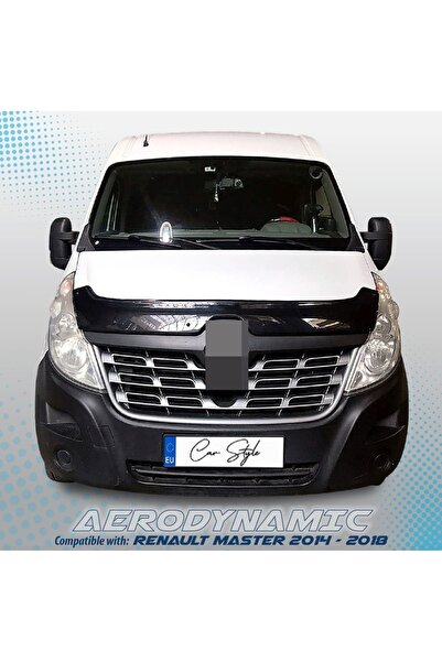 Lumi LUXURY Deflector capota negru lucios compatibil Renault Master 2014-2018