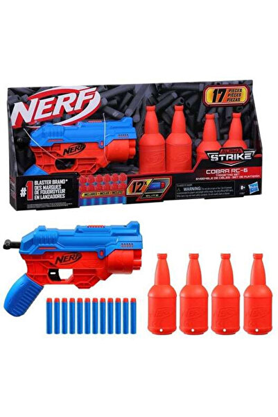 OEM Set Arme de Jucarie Hasbro Alpha Strike Cobra RC-6, 17 piese, 8+ ani, 24cm