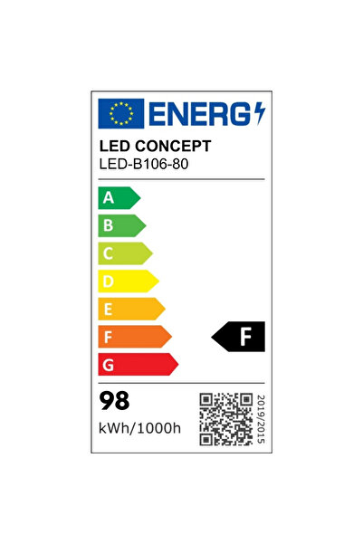 LED CONCEPT LED chandelier with 3 light types, 98W, cold/neutral/warm light, black