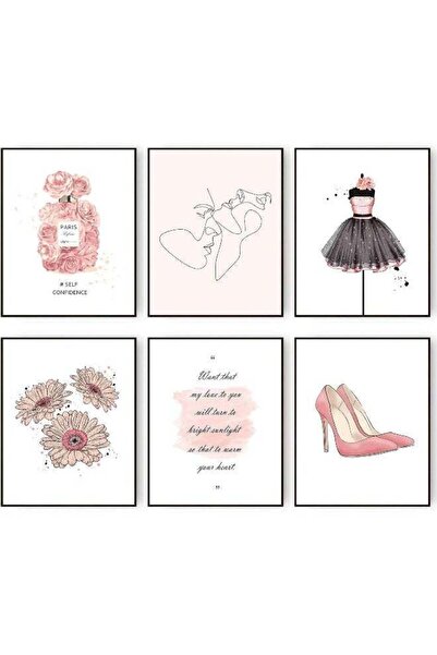 Emoda home Trove مطبوعات فنية جدارية عصرية من HoozGee، ديكور جداري بسيط، خط ع...