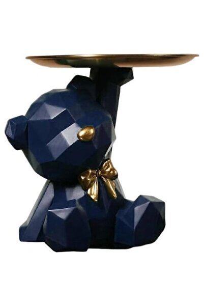 BLOOOK Statuie Câine, BLOOOK, Figurină Urs, Tavă pentru Chei, Ornamente Moder...