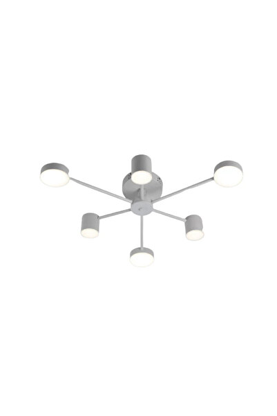 LED CONCEPT LED chandelier with 3 light types and remote control, 72W, dimmable, white