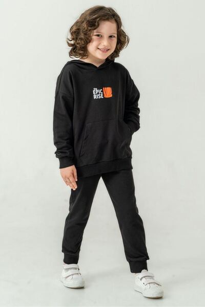 HAUSEkids 1-6 ani Coolest Trends Costum pentru băiat-Negru