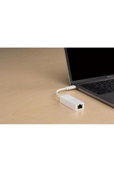 D-Link Adaptor USB-Ethernet DUB-E130, Gigabit, USB-C (White)