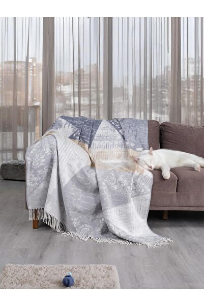 Karna Home Cotton Tv Knee Blanket Flaze