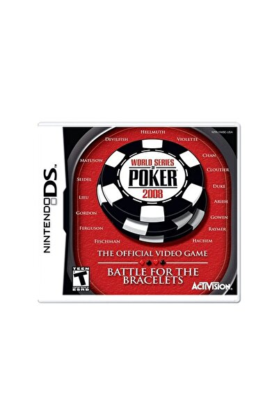 ACTIVISION Μάχη για τα βραχιόλια στο World Series Of Poker 2008 για το NDS