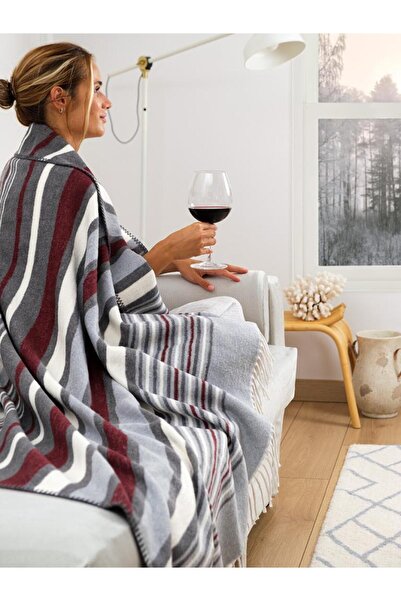 Karna Home Cotton Tv Knee Blanket Enıgma