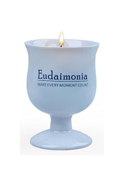 Autumnlife Lumânare parfumată, ameliorarea stresului, aromaterapie, parfum floral, set elegant, albastru, 250