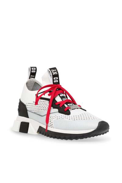 Steve Madden حذاء رياضي نسائي أبيض من Decore