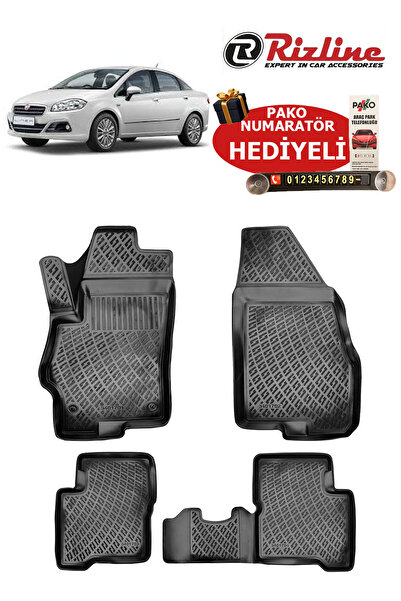 Rizline Fiat Linea 2007 Sonrası Havuzlu Paspas