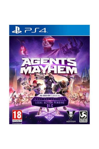 Techland Software de joc, Techland, Agents of Mayhem Retail Edition (PS4)
