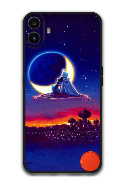 Theodor جراب واقٍ مضاد للخدش والصدمات لهاتف CMF 1 الرسوم المتحركة علاء الدين