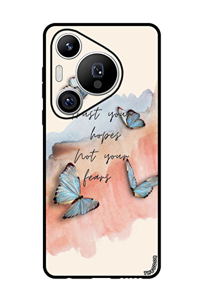 Theodor جراب واقٍ مضاد للخدش والصدمات لهاتف Huawei Pura 70 Pro، ثق بالآمال