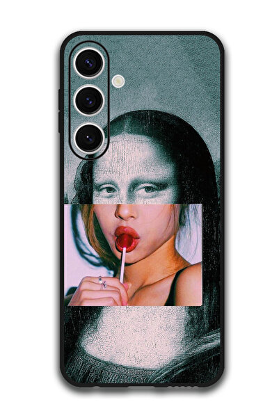 Theodor جراب واقٍ مضاد للخدش والصدمات لهاتف Samsung Galaxy S24 FE Mona Lisa 2