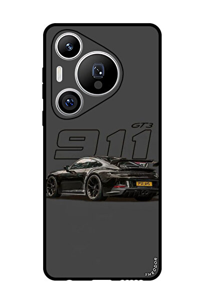 Theodor جراب واقٍ مضاد للخدش والصدمات لهاتف هواوي بيورا 70 برو بلس كار 7