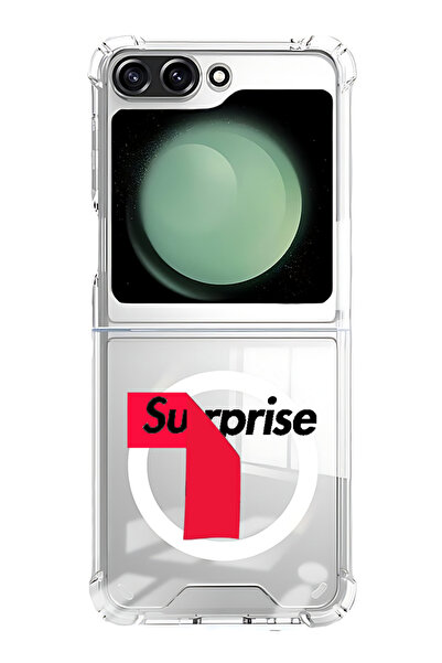 Theodor غلاف لهاتف Samsung Galaxy Z Flip 5 متوافق مع MagSafe، غطاء ممتص للصدم...