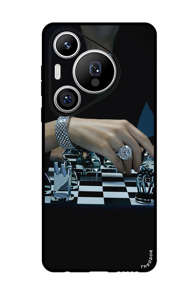 Theodor جراب واقٍ مضاد للخدش والصدمات لهاتف هواوي بيورا 70 برو بلس تشيس 1